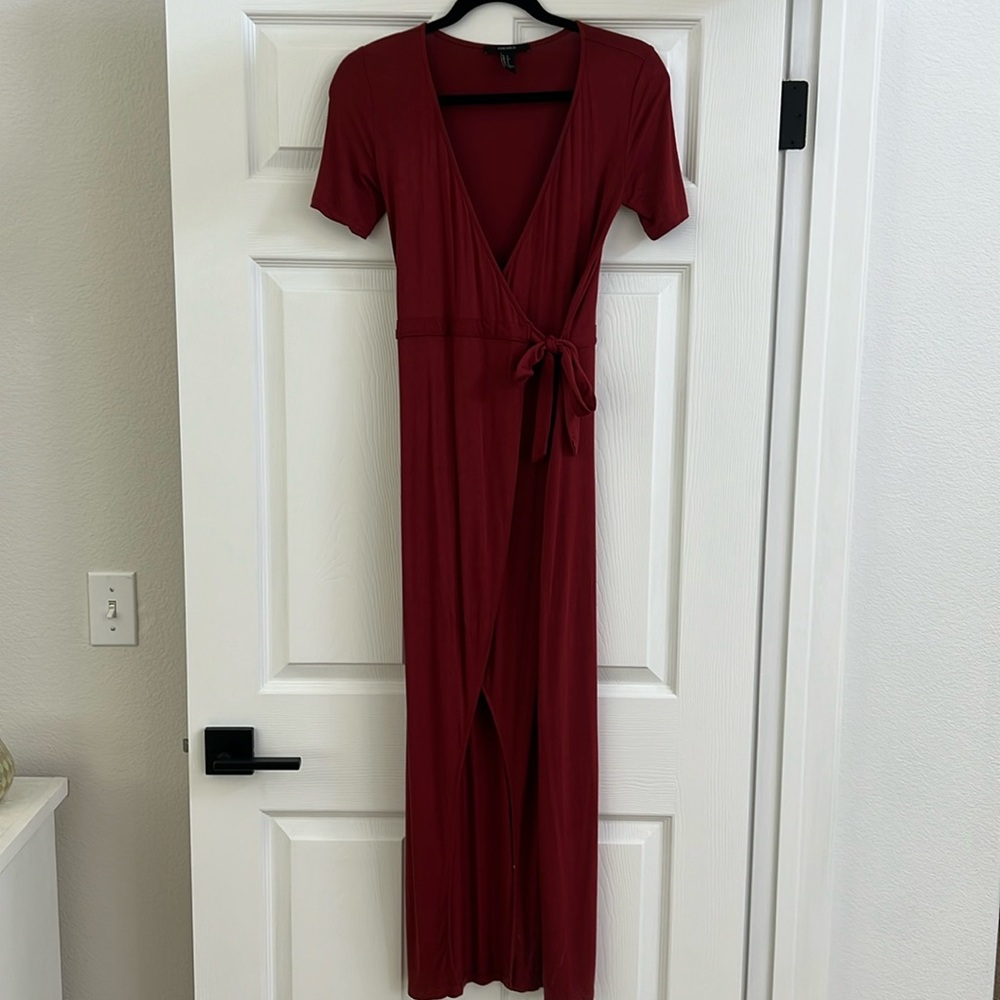 Forever 21 High Low Wrap Dress
